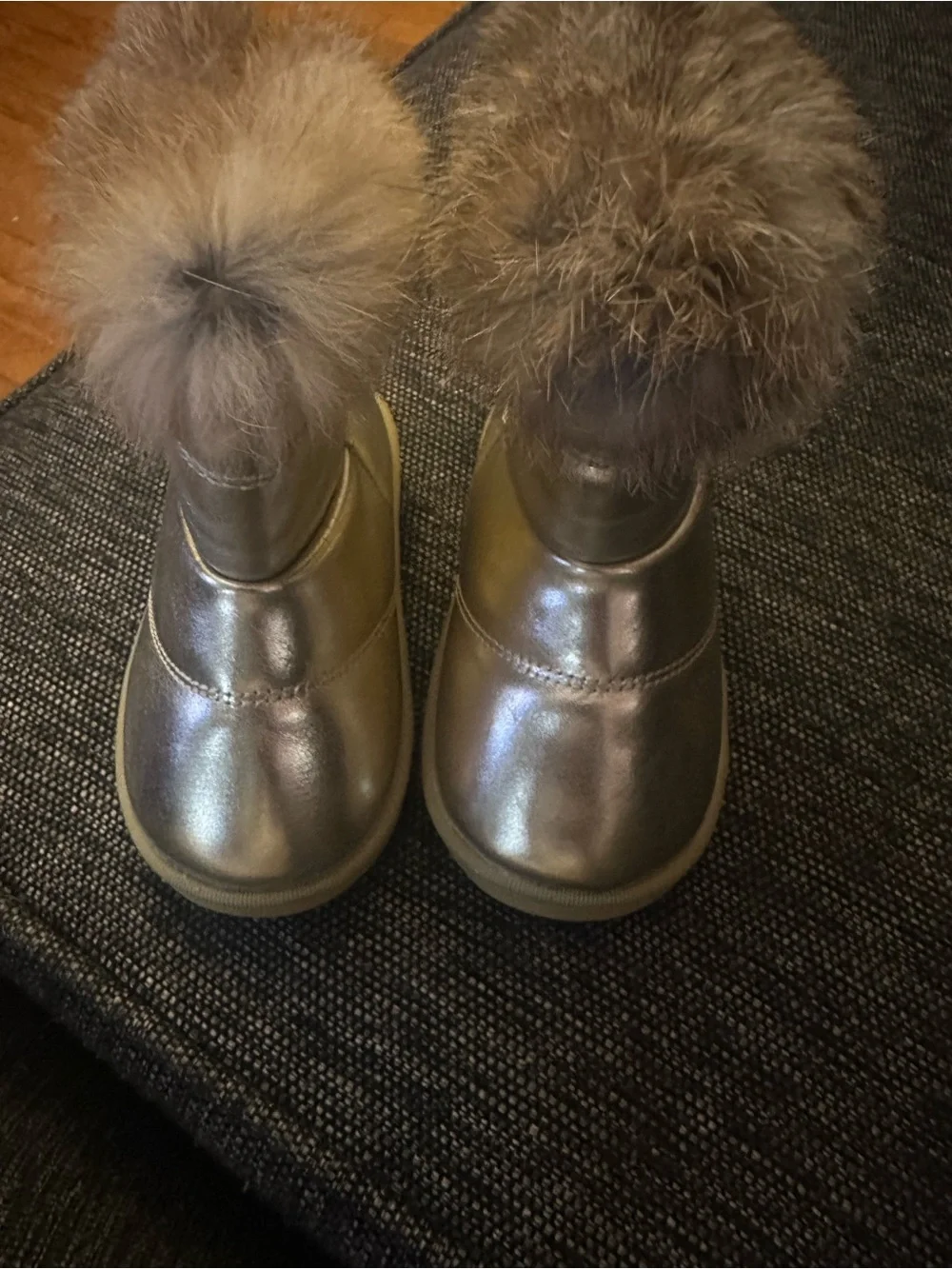 Kids Gold Boots